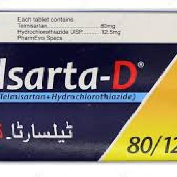 Telsarta D Tab 80-12.5 Mg 14's