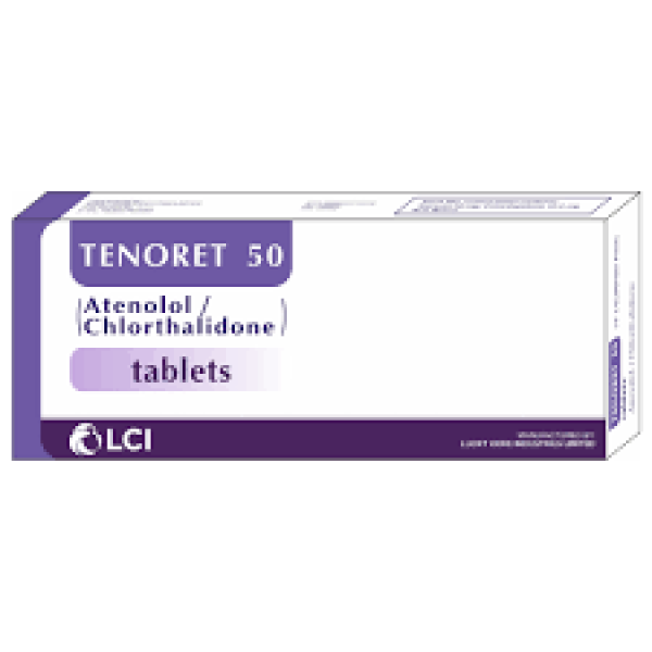 Tenoret 50 MG 14's