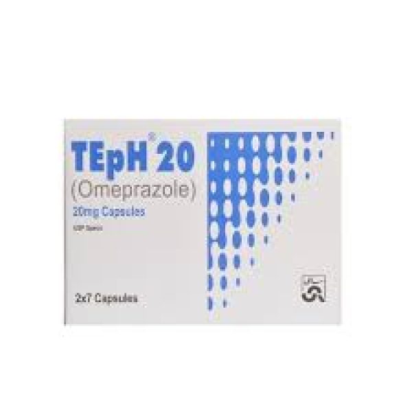Teph Cap 20 Mg 14's