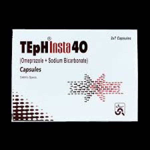 Teph Insta 40mg Caps 14's