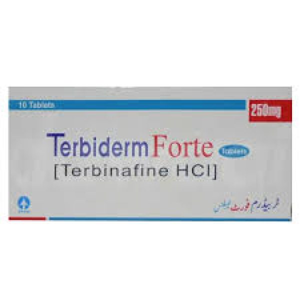 Terbiderm Forte 250Mg Tab 10 s