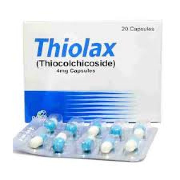 Thiolax Cap 4 Mg 20's