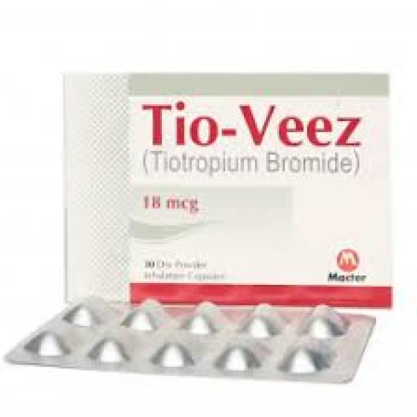 Tio-Veez 18mcg Cap 30s