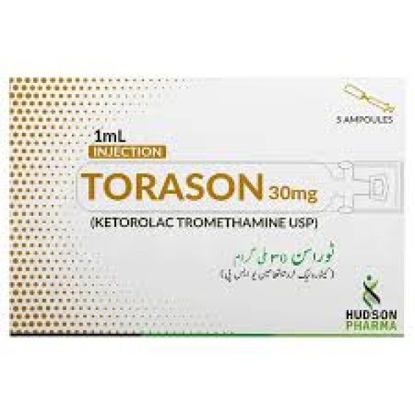 Torason 30mg-1ml IM-IV Inj 5s