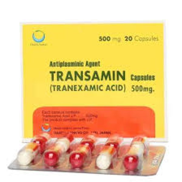 Transamin Cap 500 Mg 20's