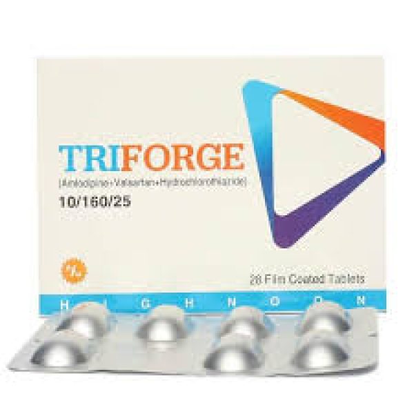 Triforge 10-160-25 mg Tab 28s