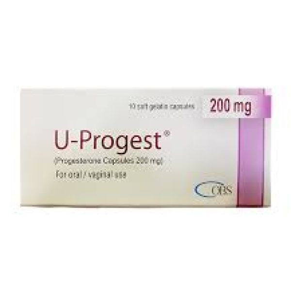 U-Progest 200mg Softgel Cap 10s