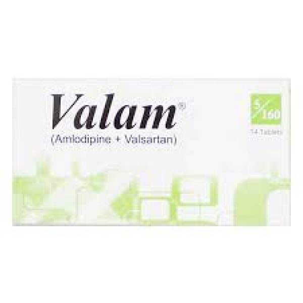 Valam Tab 5-160 Mg 14's