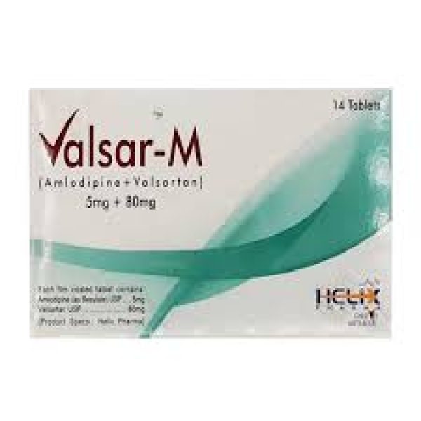 Valsar-M 5+80mg Tab 14s