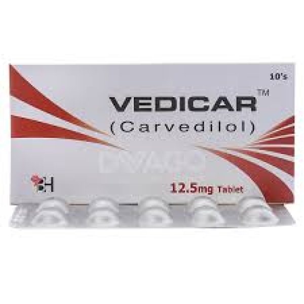 Vedicar Tab 12.5 Mg 10s