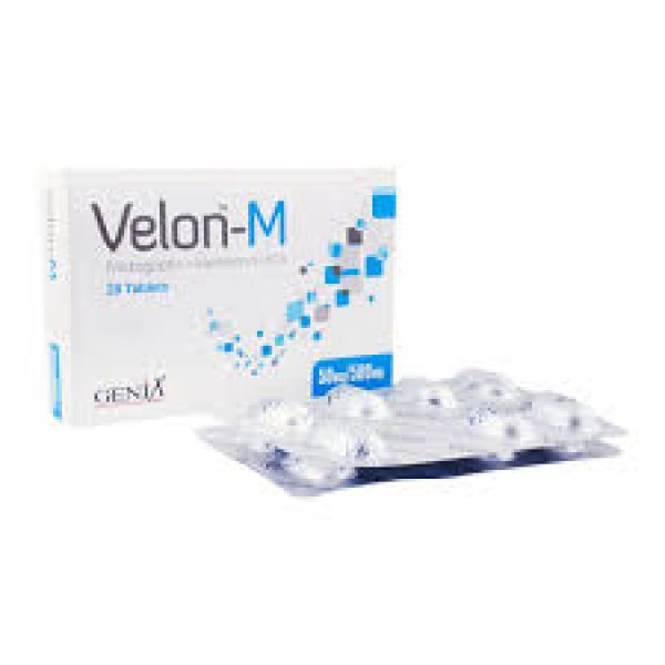 Velon-M 50mg-500mg 28s