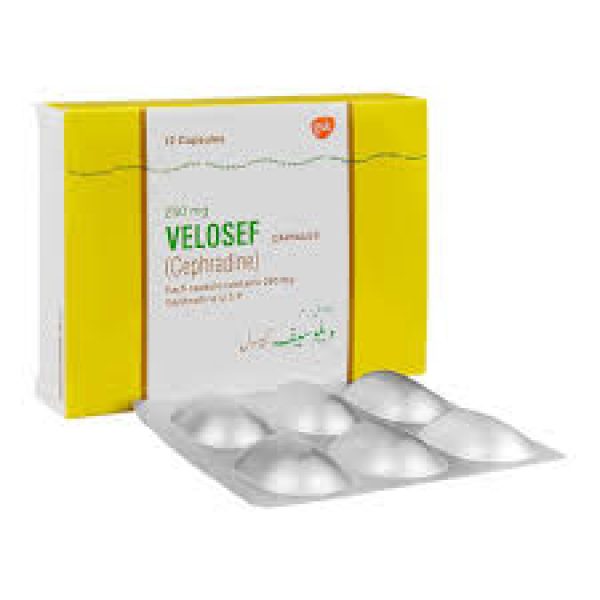 Velosef 250Mg Cap 12 s