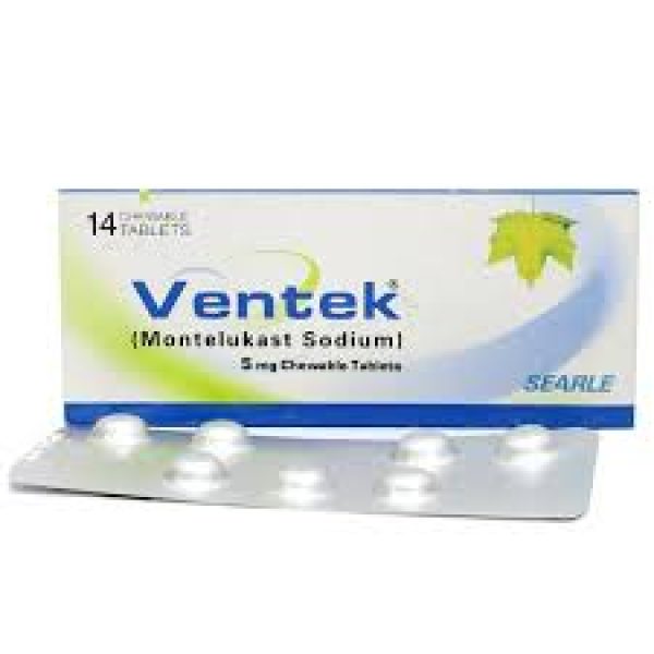 Ventek 5Mg Tab 14 s