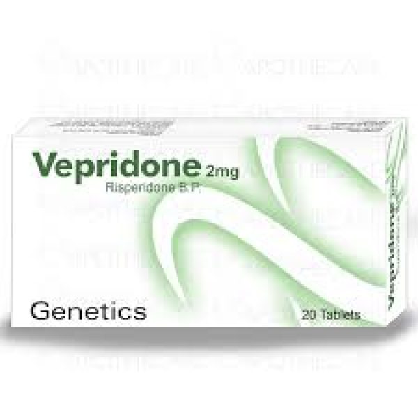 Vepridone Tab 2 Mg 20's
