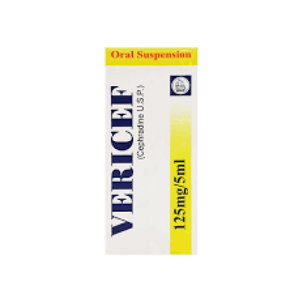 Vericef Susp 125 Mg 60 Ml