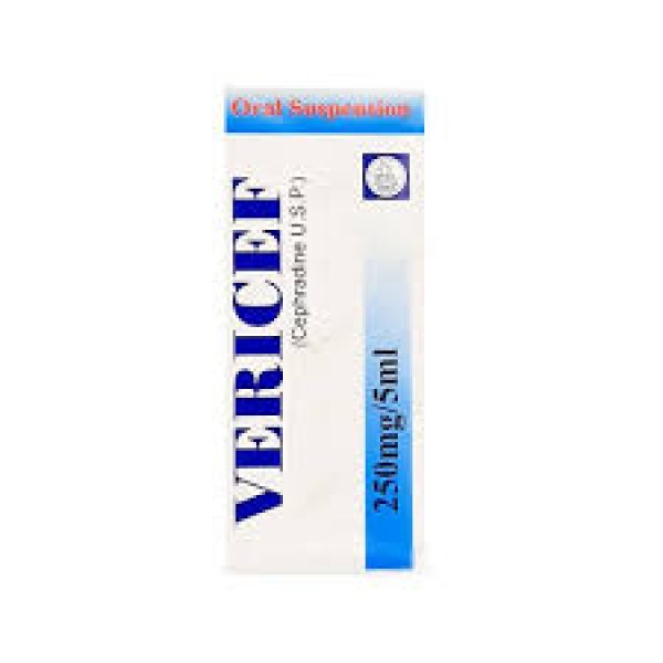 Vericef Susp 250 Mg 60 Ml
