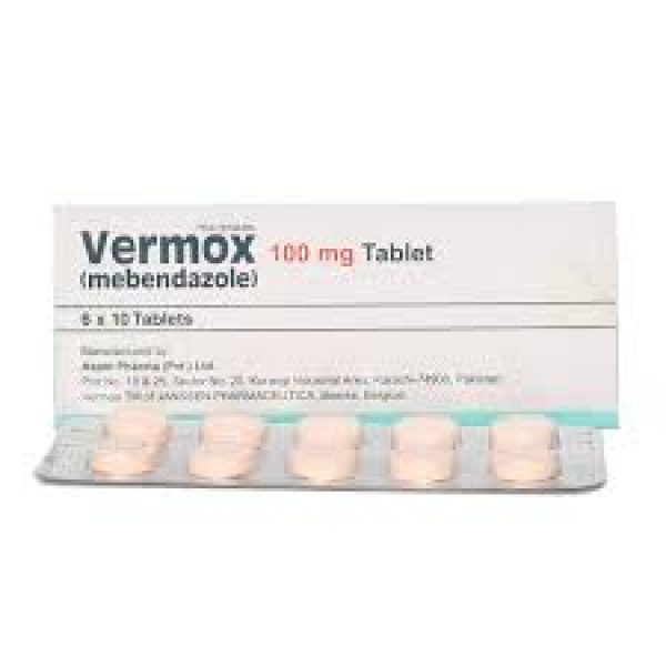 Vermox 100Mg Tab 60 s