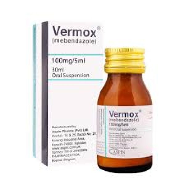 Vermox Susp 100 Mg 30ml 1s
