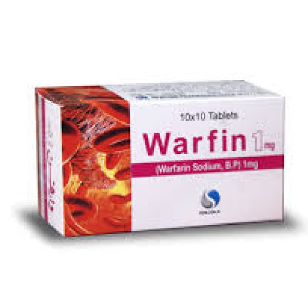 WARFIN 1MG TAB 100S