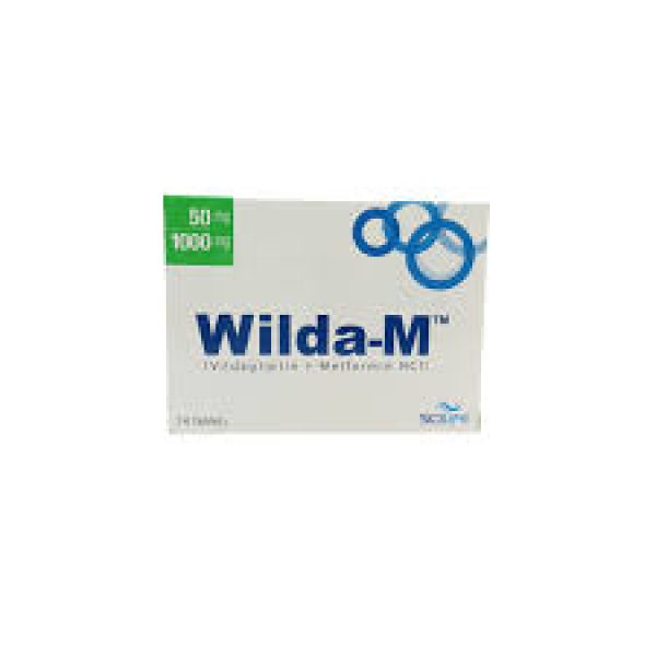 Wilda-M 50mg+1000mg Tab