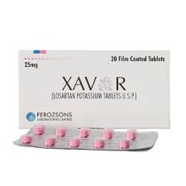 XAVOR 25MG TAB 20S