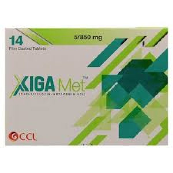 XIGA-MET 5-850 TAB 14's