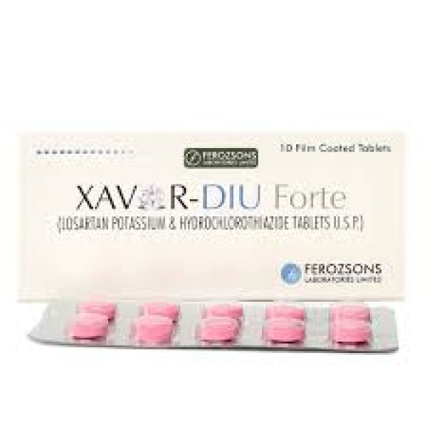 Xavor Diu Tab Forte 100-25 Mg 10's