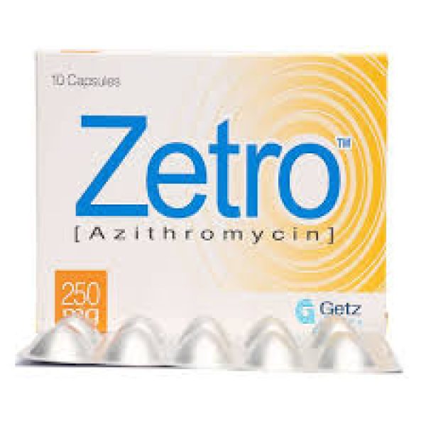 ZETRO 250 MG TAB 10'S