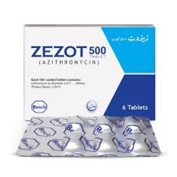 ZEZOT 500MG TAB 6S