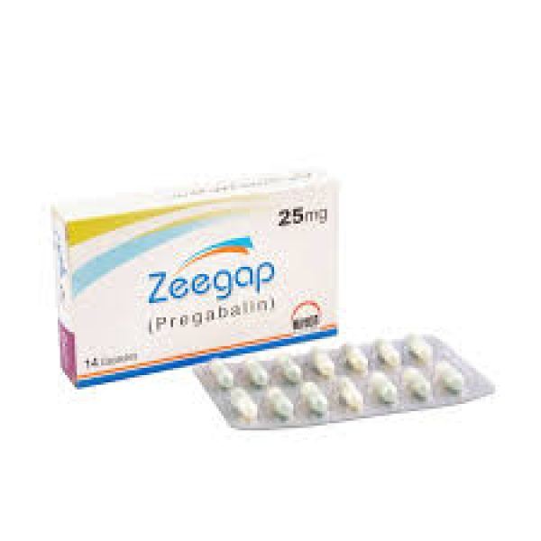 Zeegap Cap 25 Mg 14's