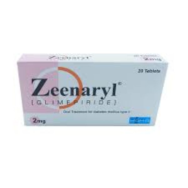 Zeenaryl Tab 2 Mg 2x10s