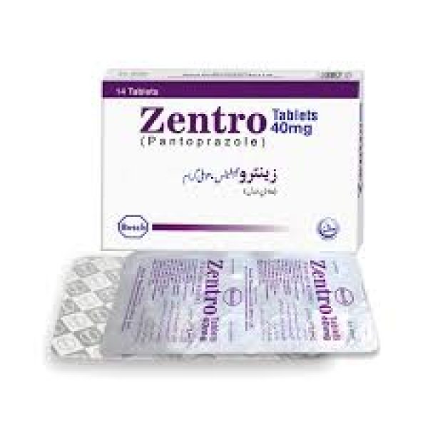 Zentro Tab 40 Mg 14's