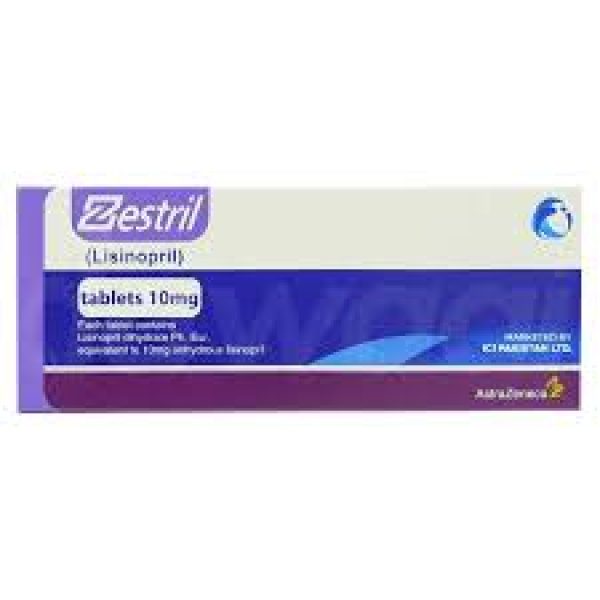 Zestril 10Mg Tab 14 s