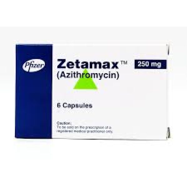 Zetamax Cap 250 Mg 6's