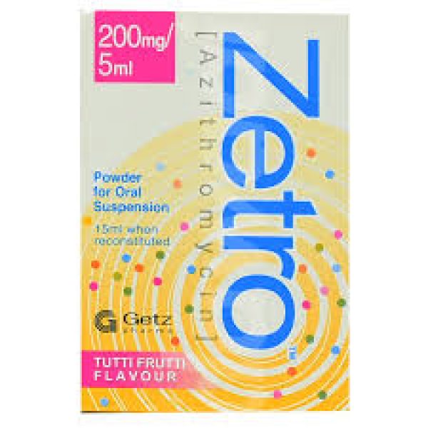 Zetro Susp 200 Mg 15ml 1s