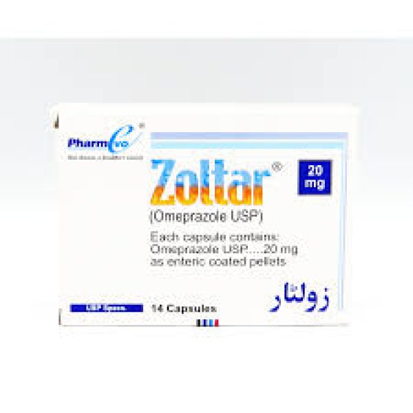 Zoltar Cap 20 Mg 14's