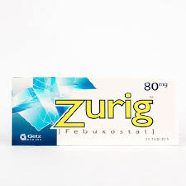 Zurig Tab 80 Mg 20's