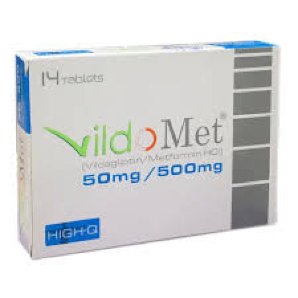 vildomet 50-500mg tab 14s